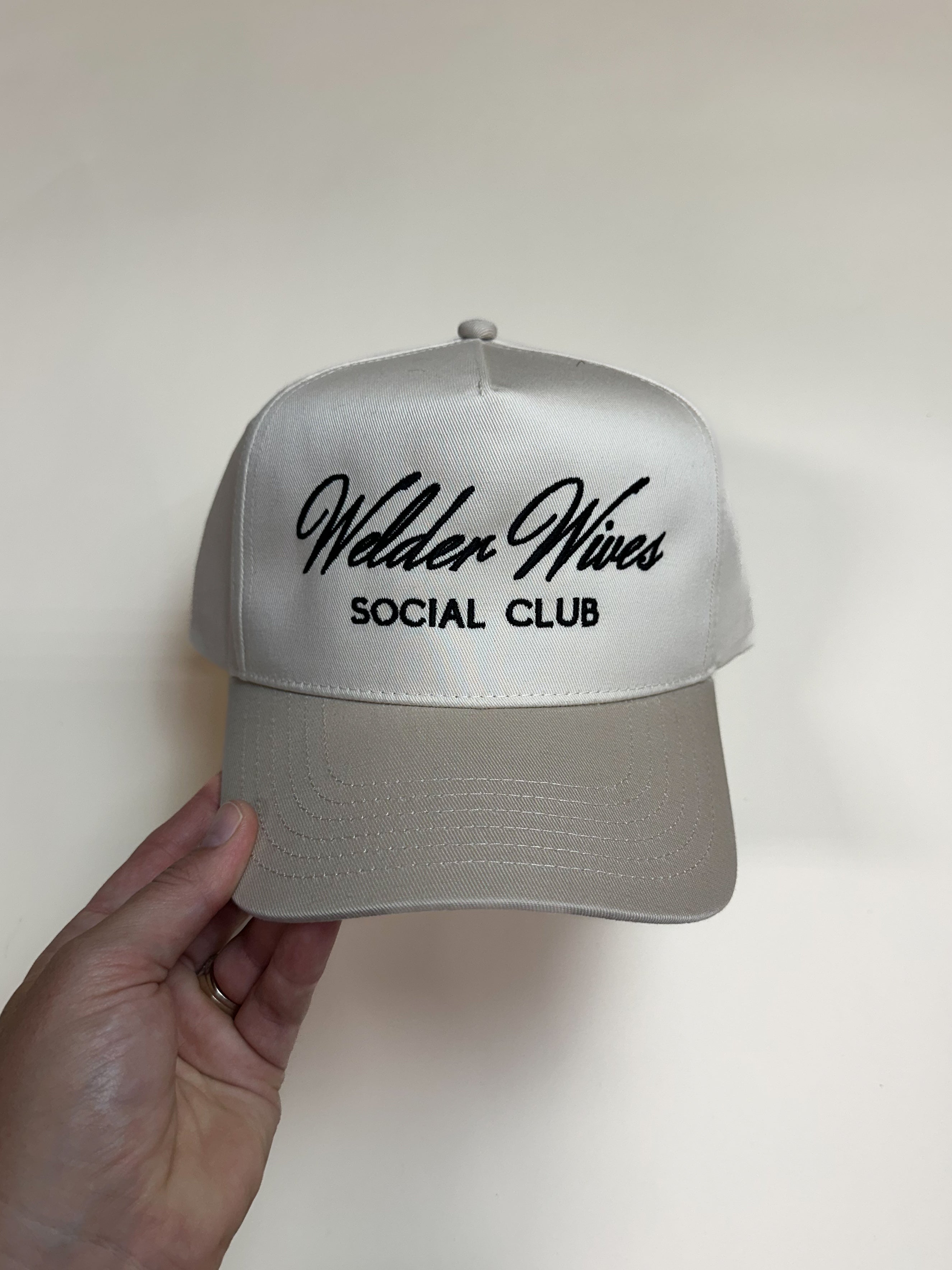 WELDER WIVES SOCIAL CLUB - ADULT EMBROIDERED HAT
