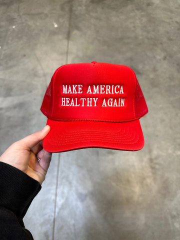 MAKE AMERICA HEALTHY AGAIN - ADULT HAT (reg. stitching)