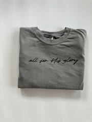 ALL FOR HIS GLORY - ADULT LONG SLEEVE TEE