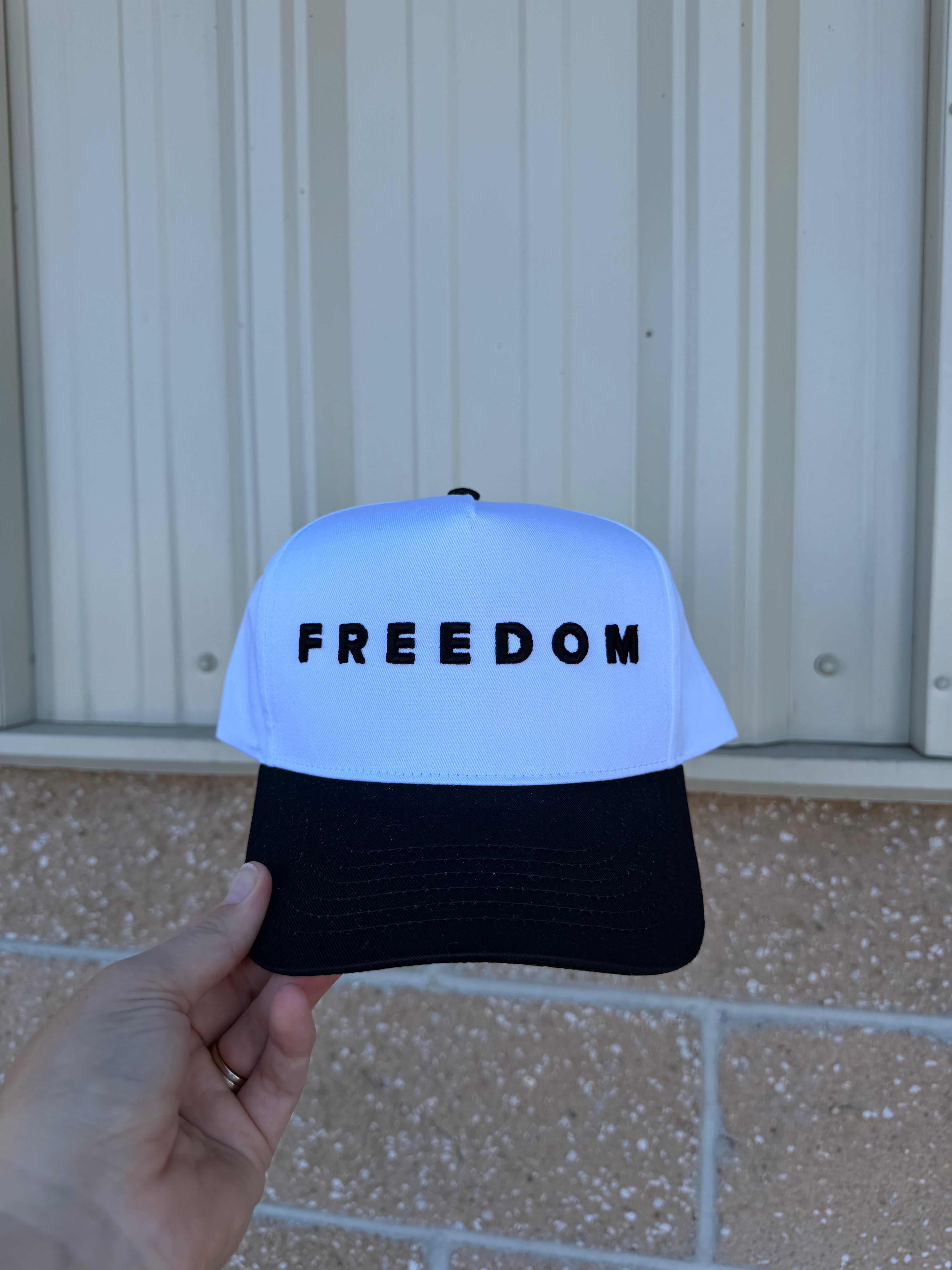 FREEDOM PUFF | Adult Embroidered Hat