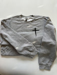 CROSS POCKET PRINT - REGULAR CREWNECK