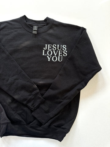 JESUS LOVES YOU - KIDS CREWNECK