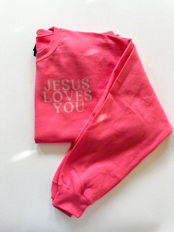 JESUS LOVES YOU - REGULAR CREWNECK