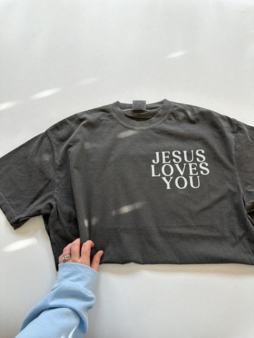 JESUS LOVES YOU - ADULT TEE