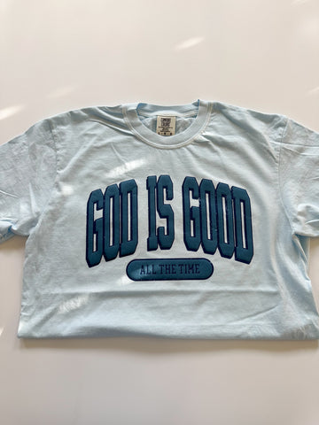 GOD IS GOOD PUFF - ADULT TEE