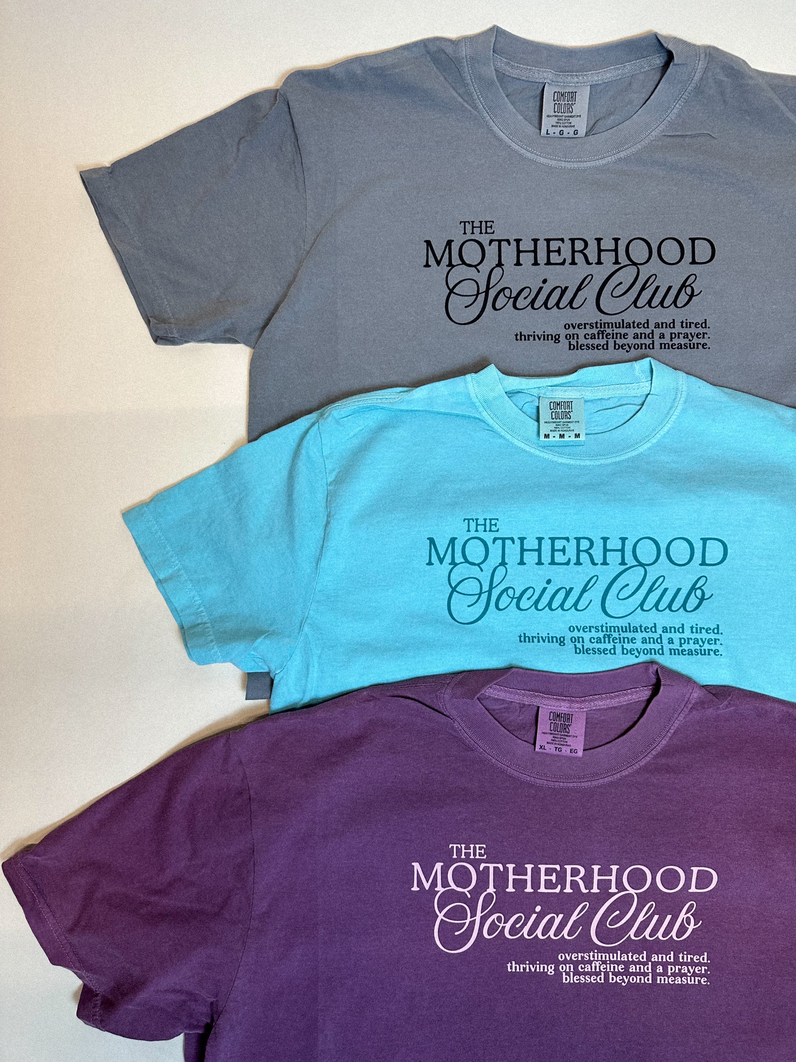 THE MOTHERHOOD SOCIAL CLUB - ADULT TEE