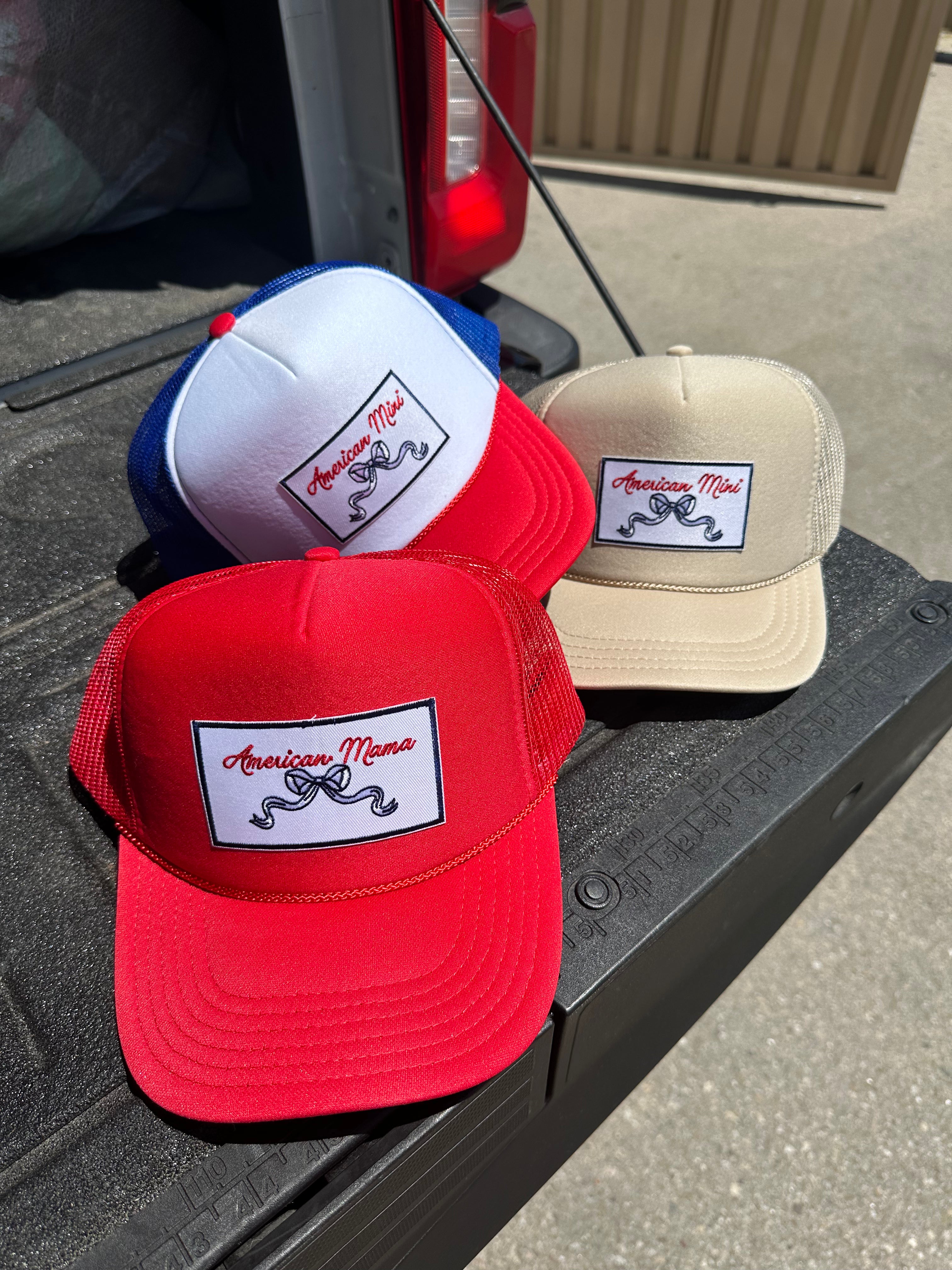 *YOUTH* AMERICAN MADE PATCH TRUCKER HAT