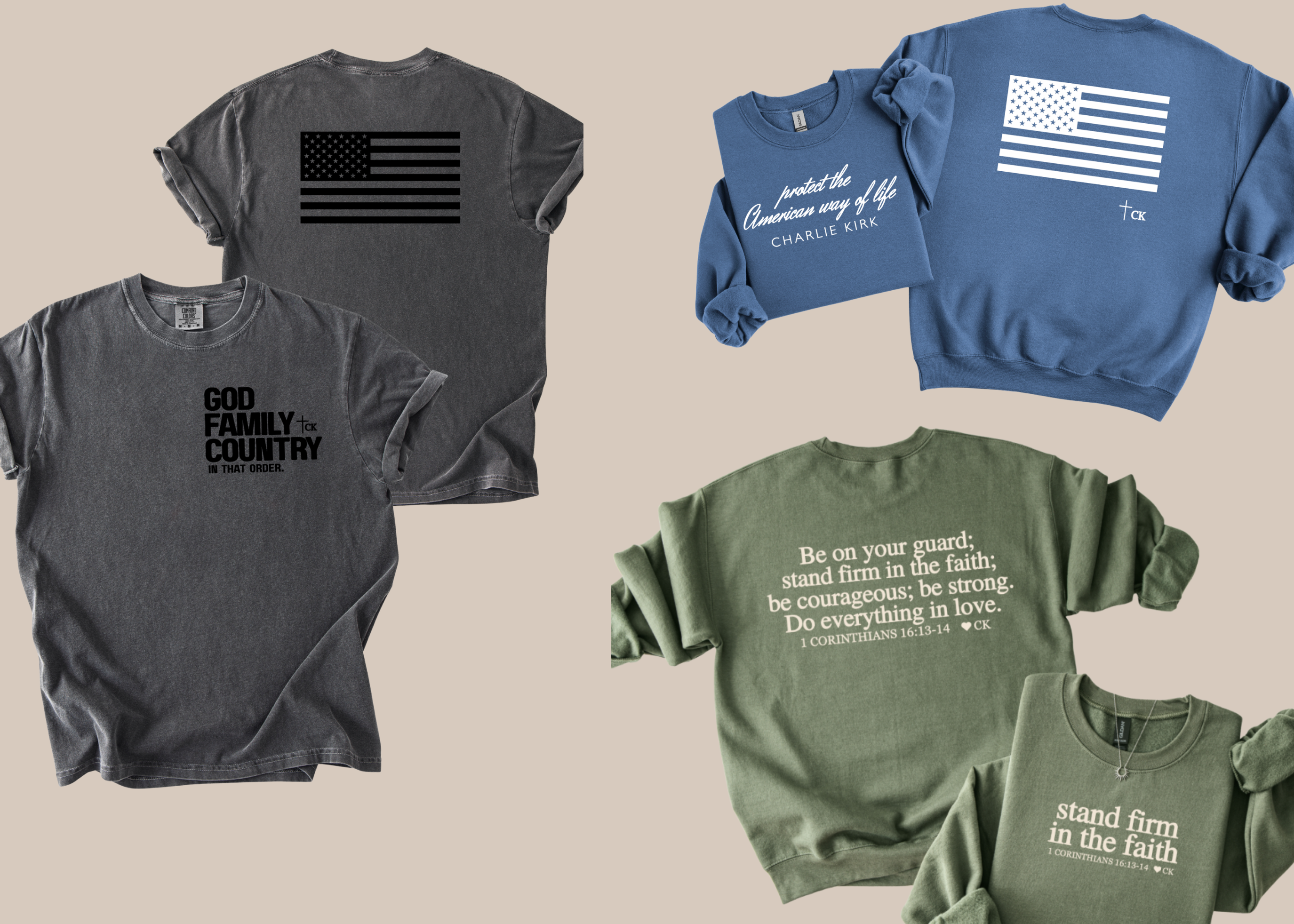 CHARLIE KIRK BLESSING BAG (VALUE $120+)