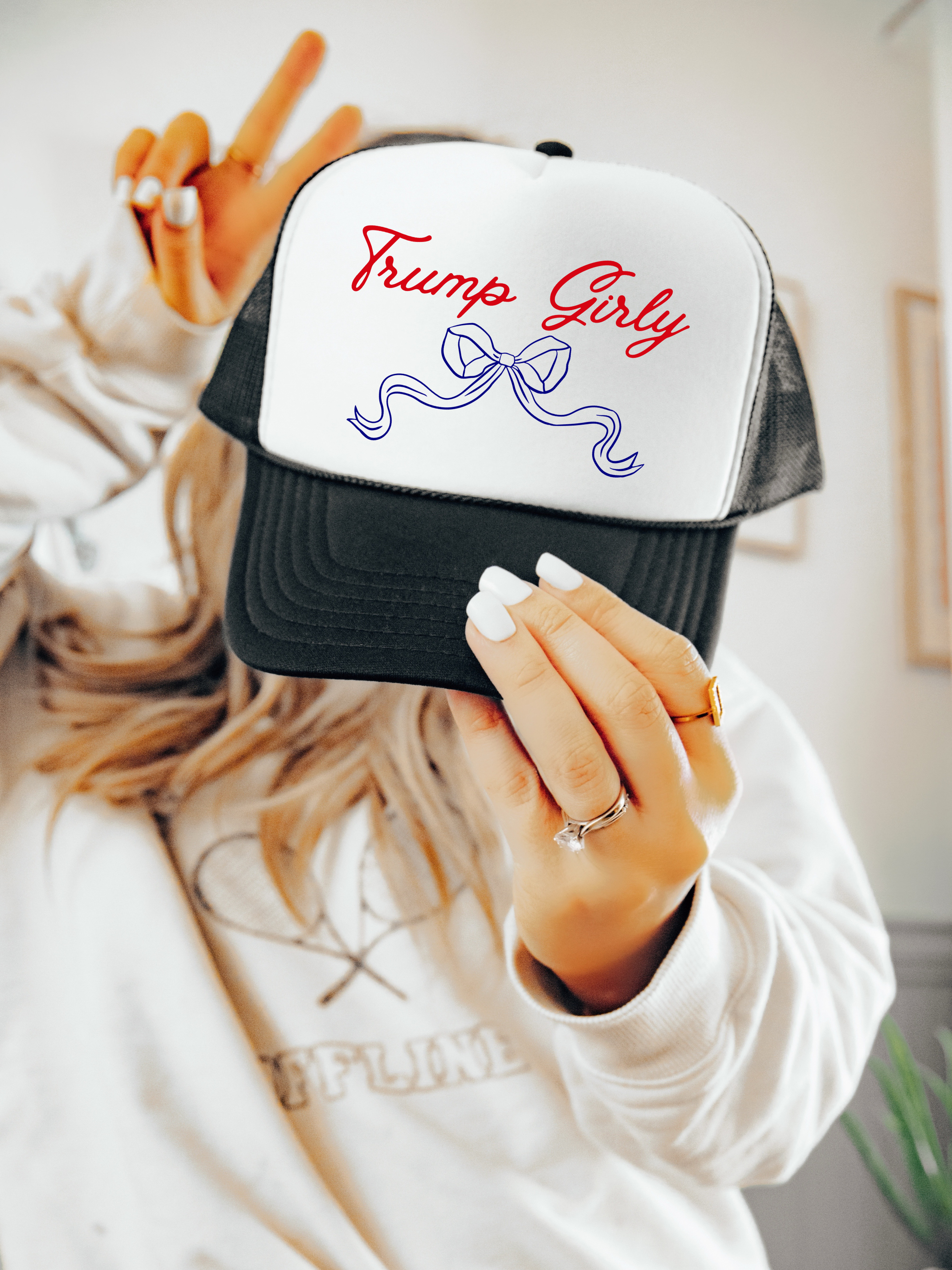 TRUMP GIRLY FOAM TRUCKER