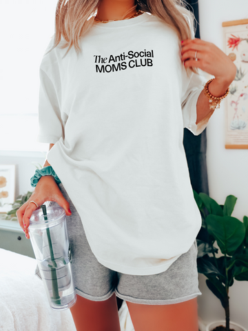 ANTI-SOCIAL MOMS CLUB (NEW) - ADULT TEE