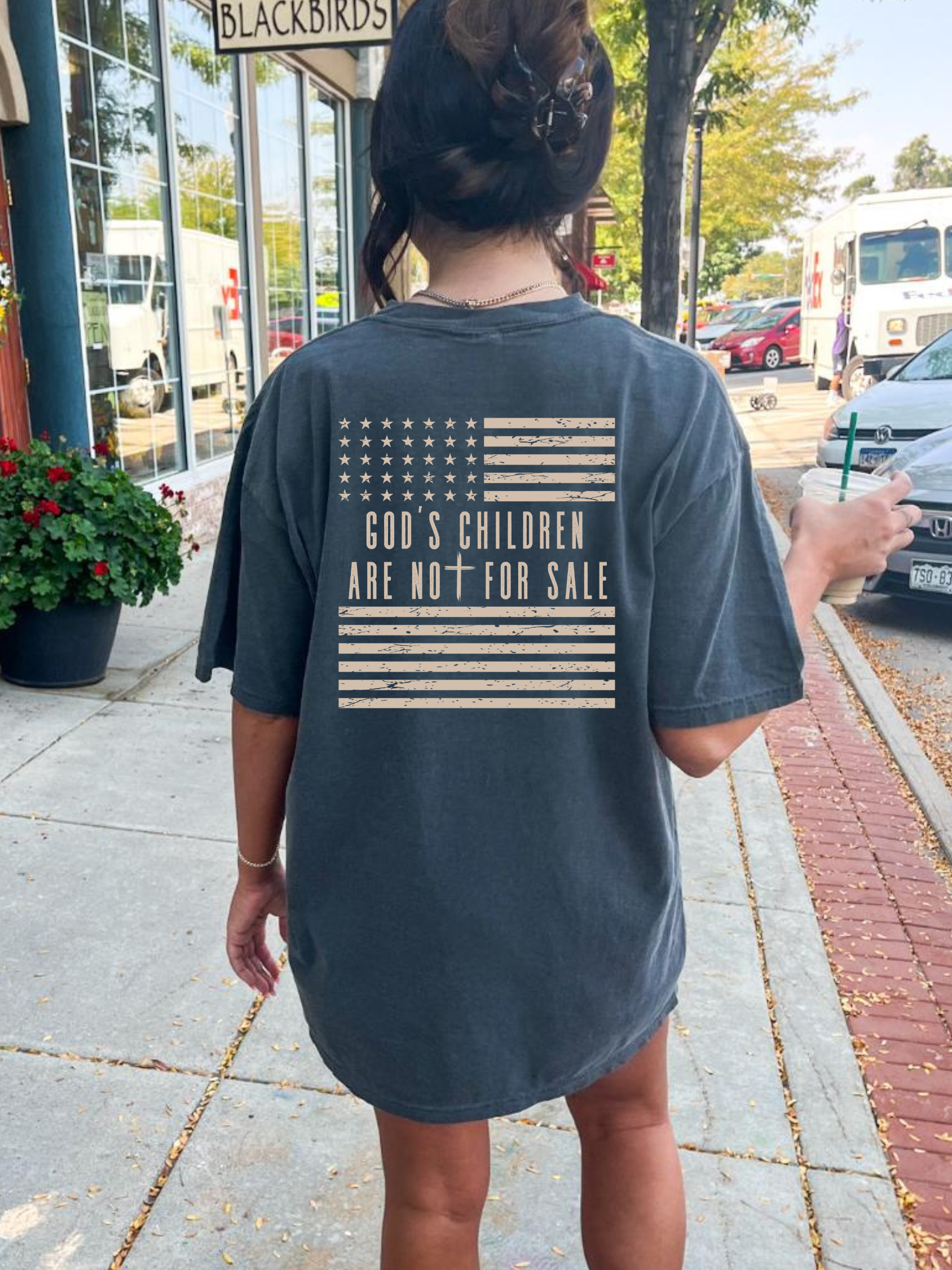 GODS CHILDREN ARE NOT FOR SALE! • ADULT TEE