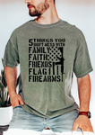5 THINGS YOU DON'T MESS WITH - ADULT TEE