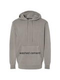 SALT + LIGHT EMBROIDERED WASHED HOODIE