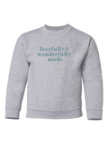 FEARFULLY AND WONDERFULLY MADE - YOUTH CREWNECK