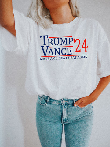 TRUMP VANCE 2024 • ADULT TEE