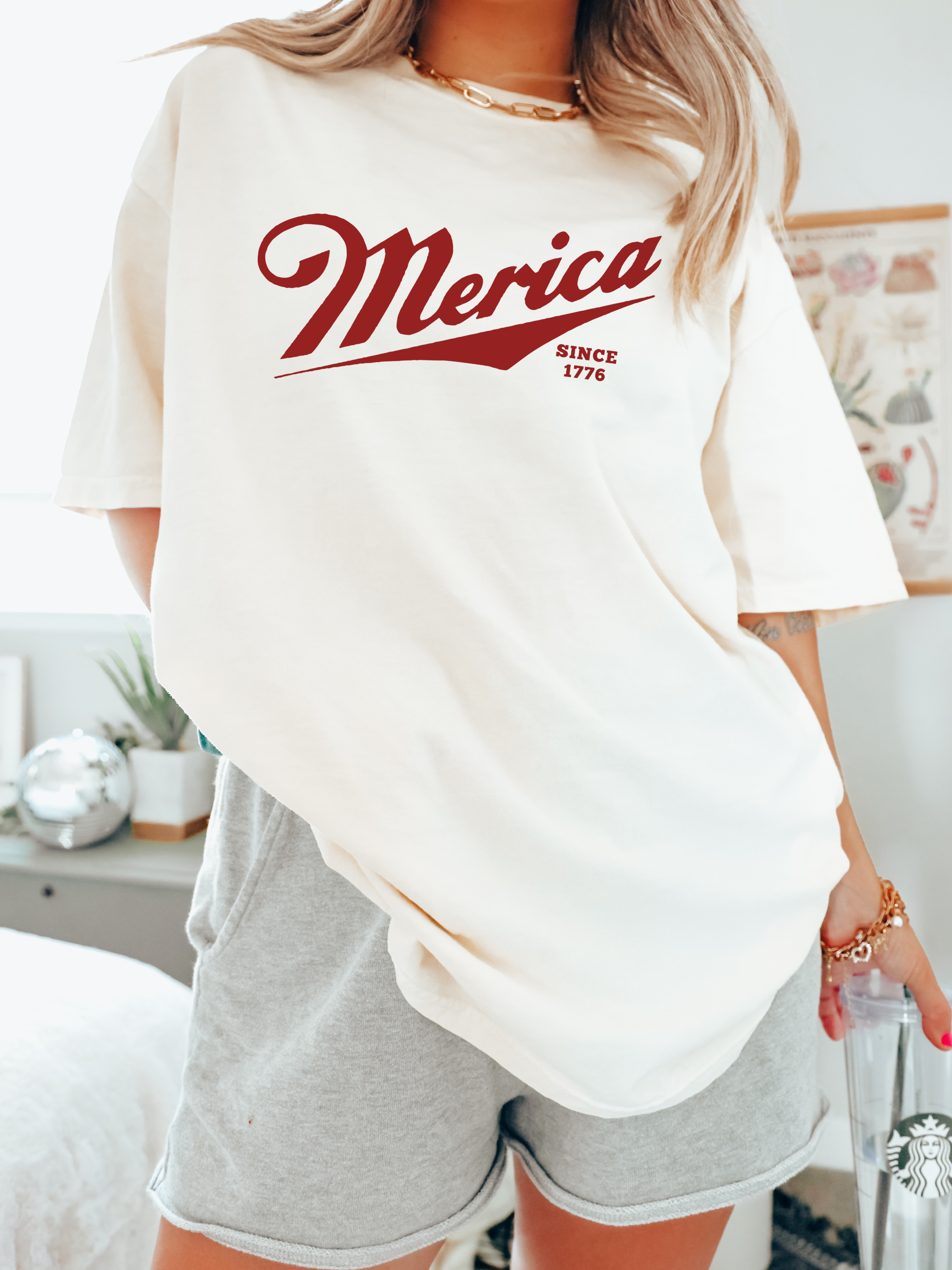 MERICA EST. 1776 - ADULT TEE
