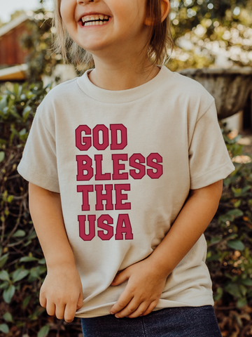 GOD BLESS THE USA - KIDS TEE
