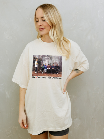 THE ONE WITH THE FOOTBALL - ADULT TEE