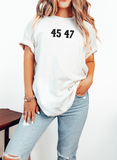 45 47 front+back • ADULT TEE