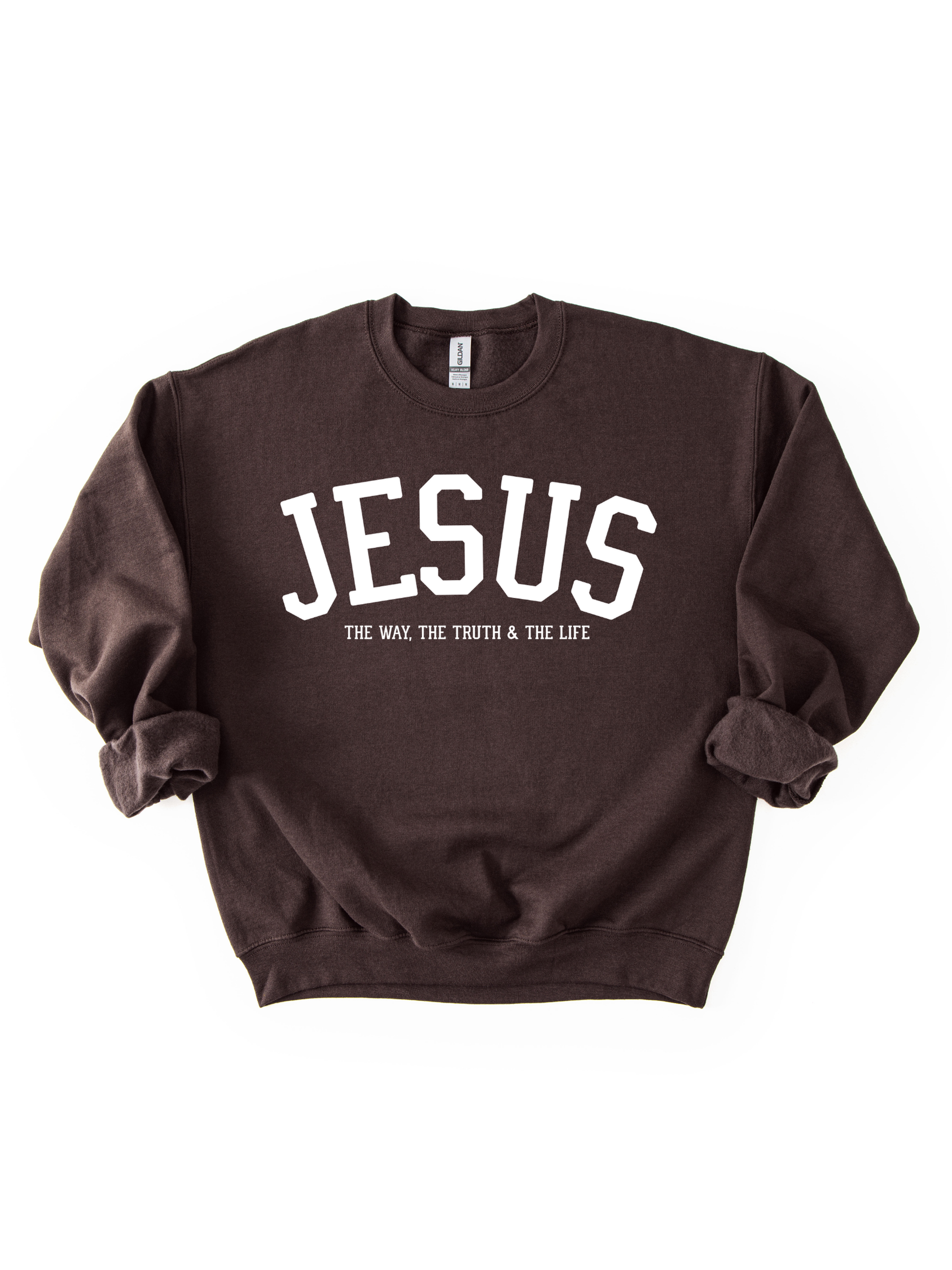 JESUS THE WAY THE TRUTH & THE LIFE - ADULT CREWNECK