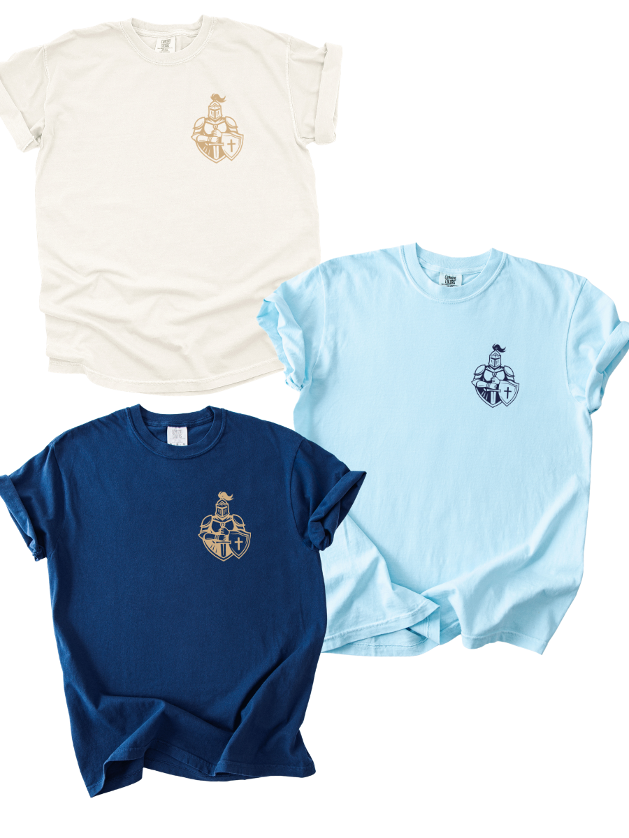 YOUTH CCA KNIGHT POCKET TEE