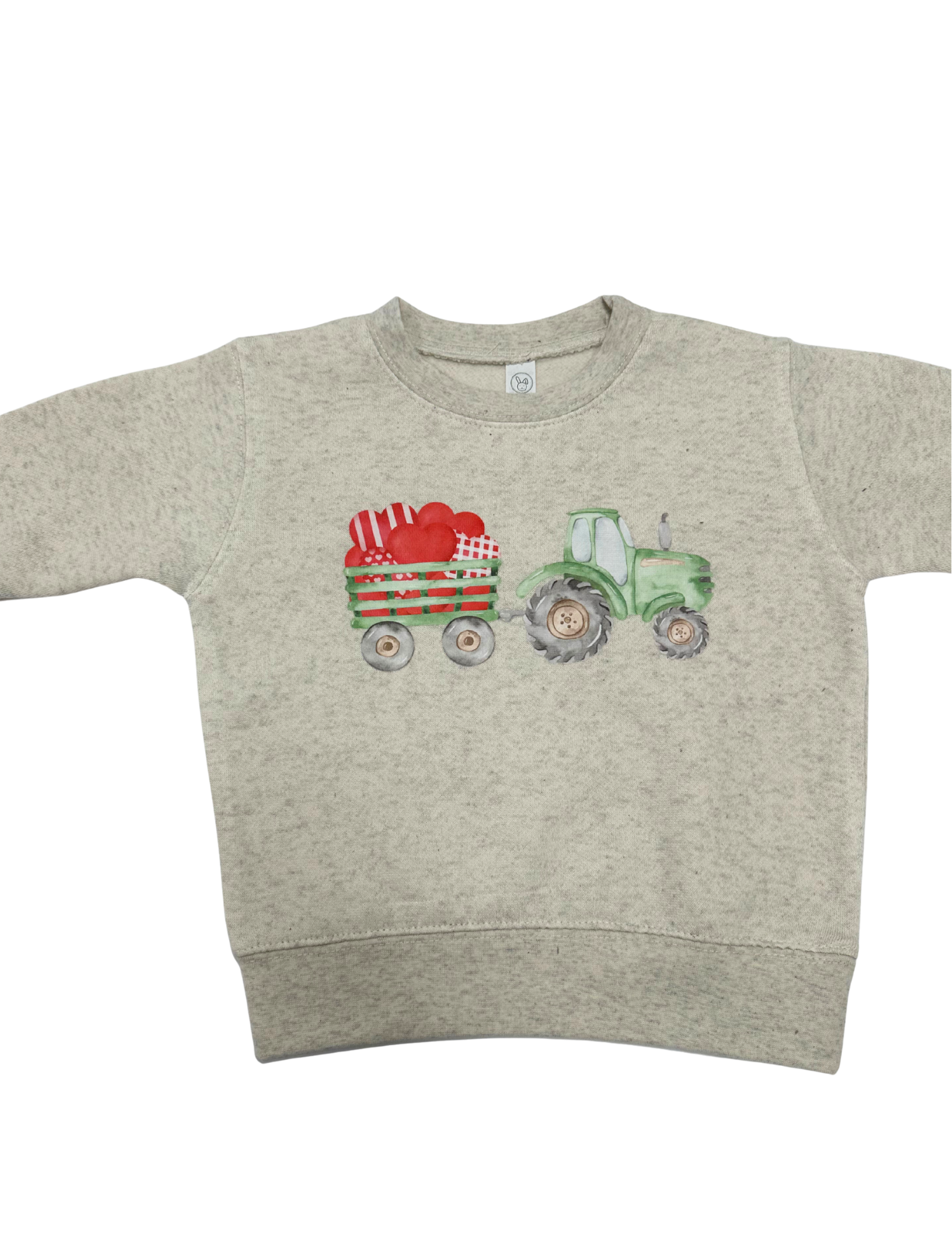 TRACTOR HEARTS - KIDS CREWNECK SWEATER