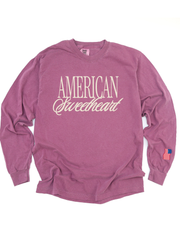 AMERICAN SWEETHEART - ADULT LONG SLEEVE TEE