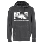 JESUS LOVING • CONSERVATIVE • MEAT EATING • PATRIOT - Adult Washed Hoodie