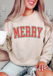 MERRY PUFF - ADULT CREWNECK