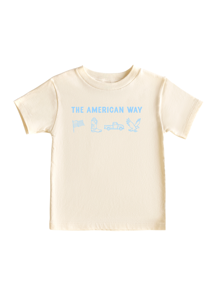 TODDLER THE AMERICAN WAY TEE SHIRT