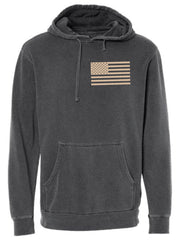 WASHED FLAG HOODIE
