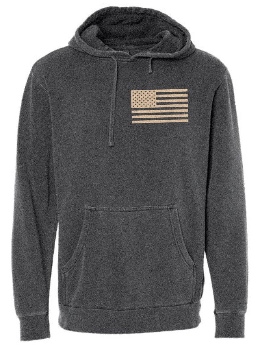 WASHED FLAG HOODIE