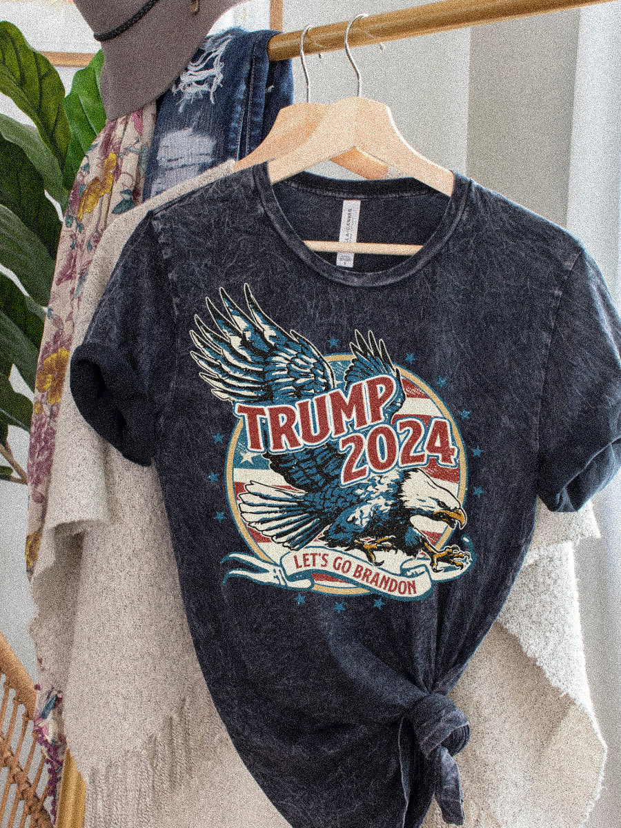 Trump 2024 Mineral Wash Tee
