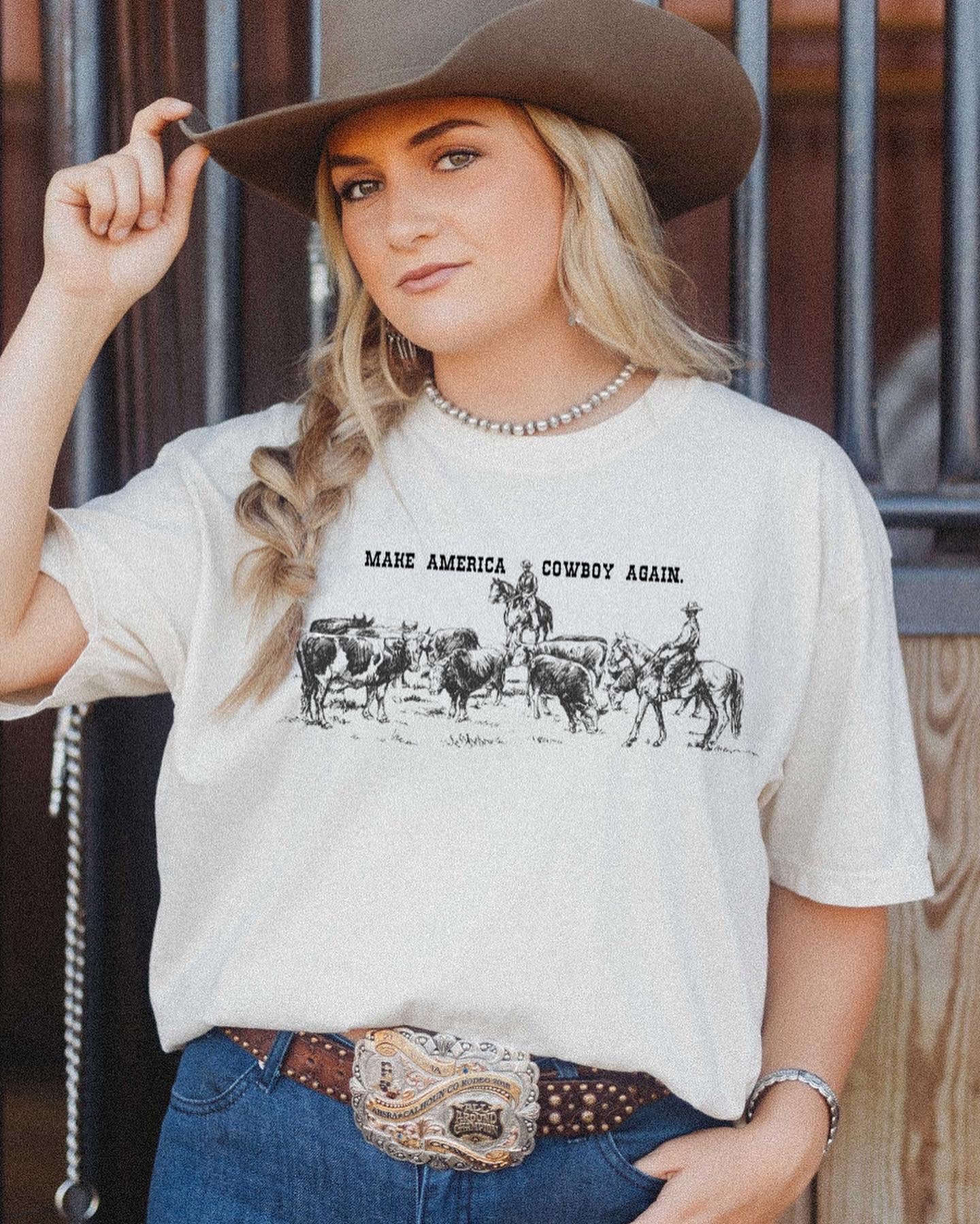 MAKE AMERICA COWBOY AGAIN / WESTERN