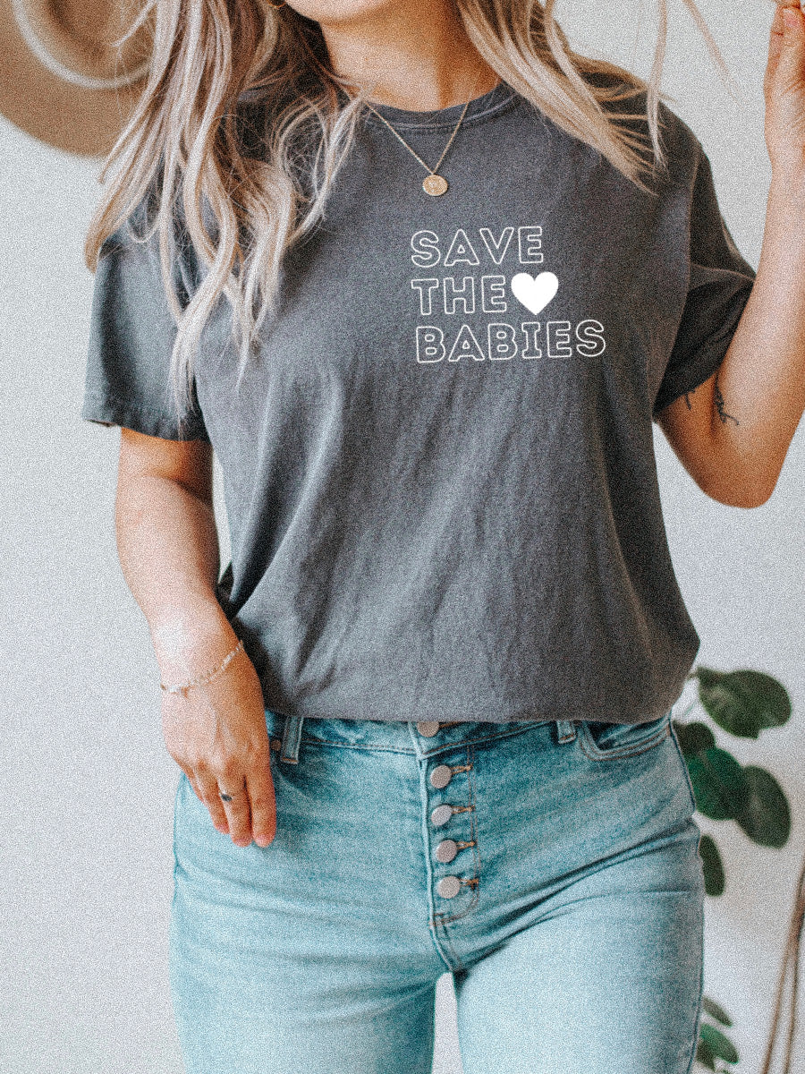 SAVE THE BABIES - PEPPER TEE